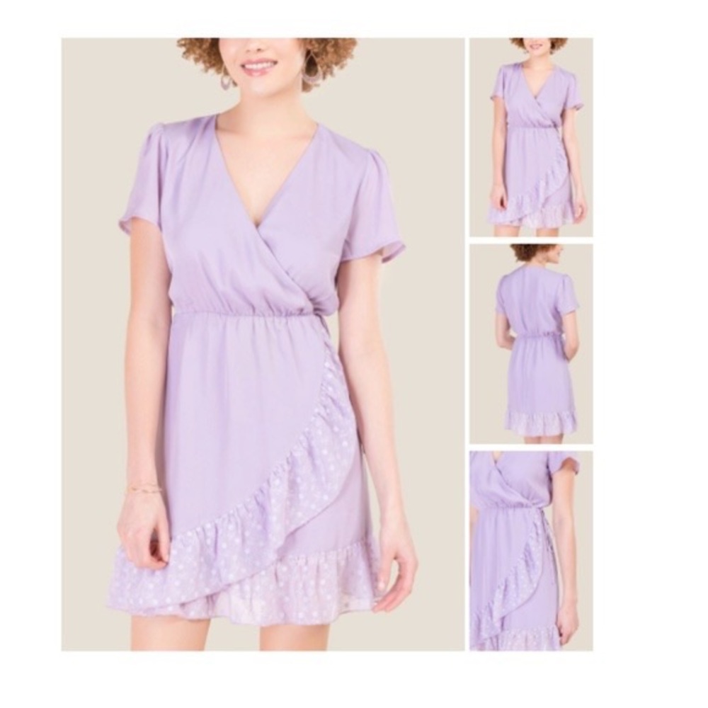 Francesca’s - Lavender Wrap Dress
